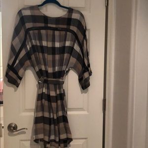Maeve checkered dress